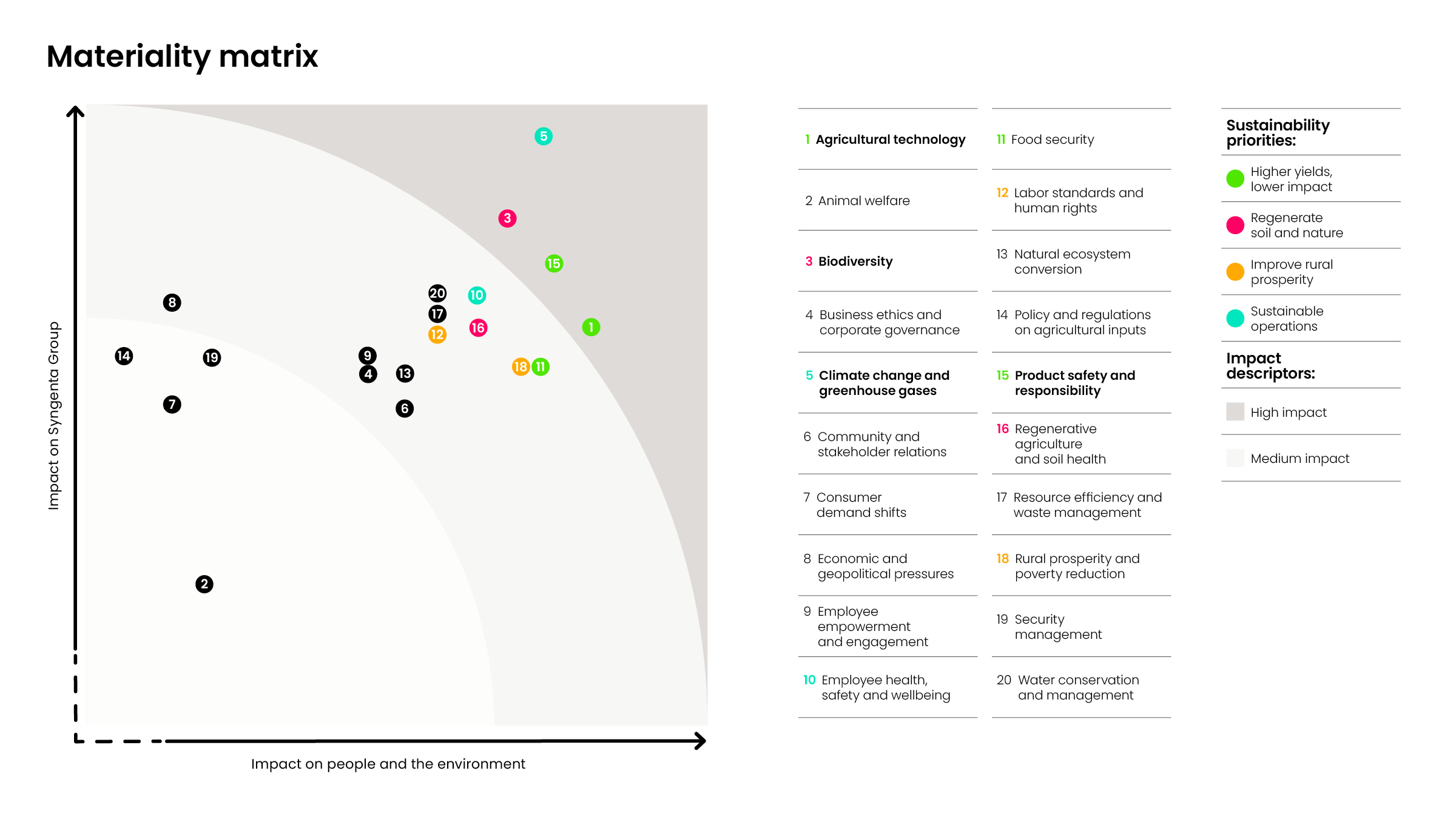 Materiality Matrix