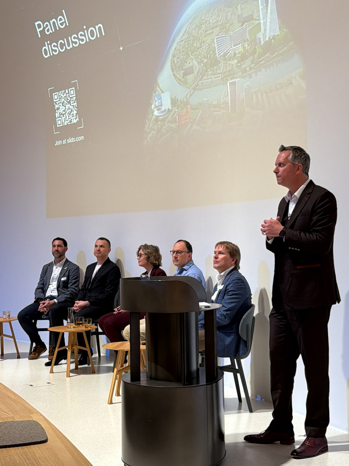 Four Futures panel Dimitri Petra