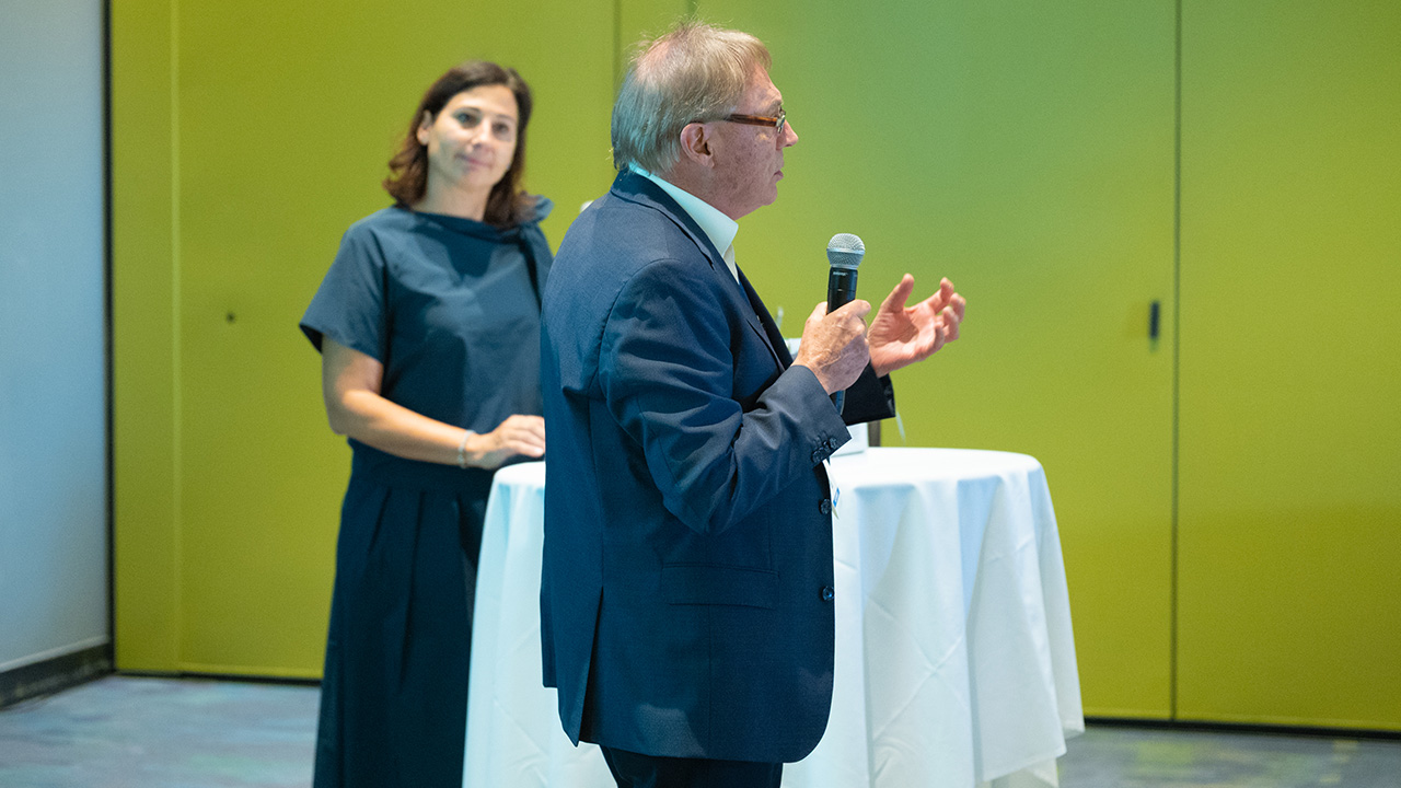 Camilla Corsi and Peter Maienfisch